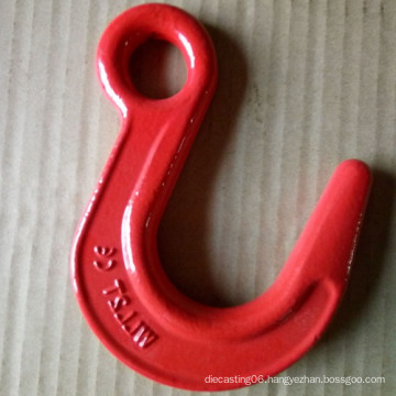 Forged Plastic Spray Steel Hoist Lifting Hook